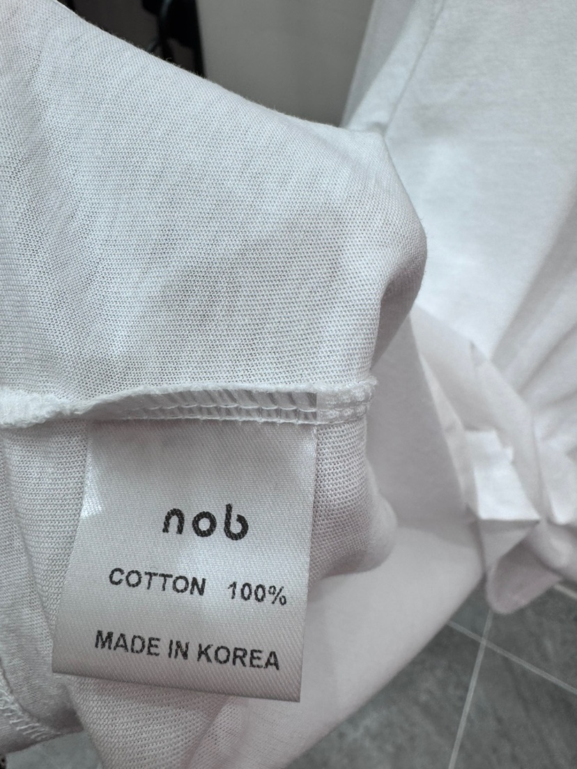 NOB直郵韓國代購㊣女裝新款熱賣時尚25春夏休閑人氣長袖T恤AMOEBA長袖T恤