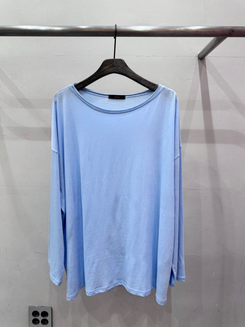 NOB直郵韓國代購㊣女裝新款熱賣時尚25春夏休閑人氣長袖T恤AMOEBA長袖T恤圖色3