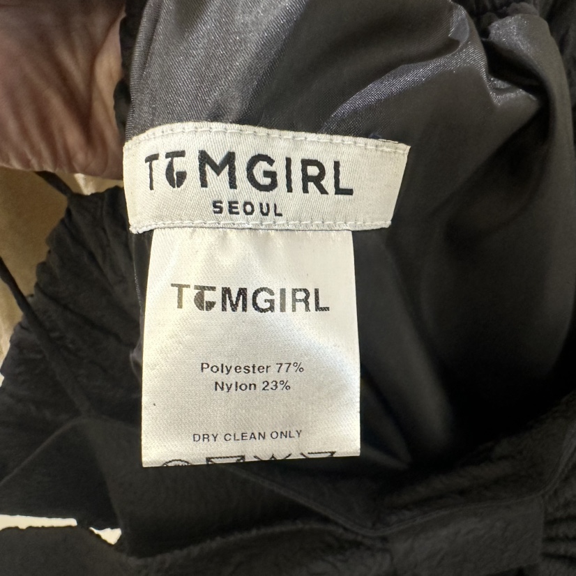TOMGIRL韓國直郵㊣女裝新款休閑人氣時尚熱賣推薦25春夏連衣裙TOMGIRL連衣裙