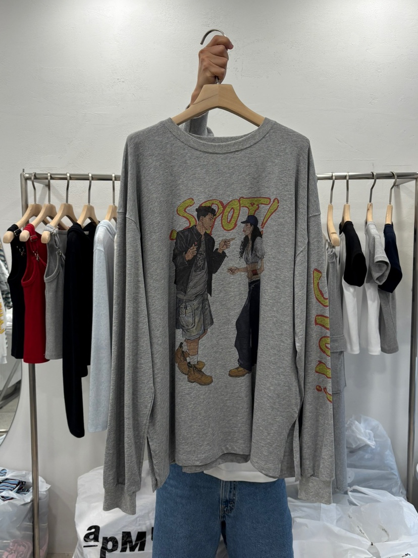 DELICATE韓國㊣直郵東大門代購女裝新品推薦時尚25春夏長袖T恤DELICATE長袖T恤圖色2
