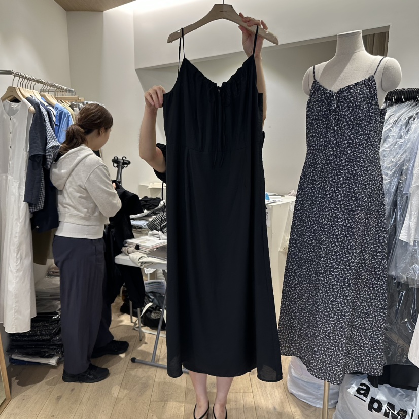 MARANT直郵韓國代購㊣女裝新款推薦25春夏熱賣人氣休閑連衣裙MARANT連衣裙圖色2