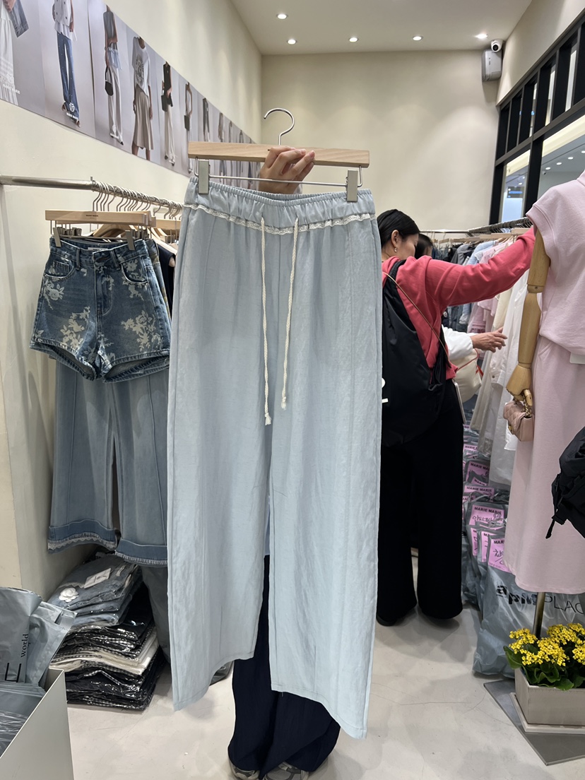 MARIE MARIE韓國直郵㊣東大門實拍女裝新款時尚25春夏休閑褲MARIE MARIE休閑褲圖色2