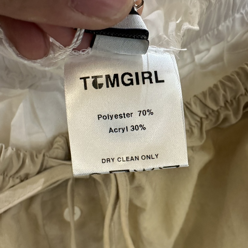 TOMGIRL韓國直郵㊣東大門實拍女裝新款人氣時尚25春夏短褲假兩件TOMGIRL短褲