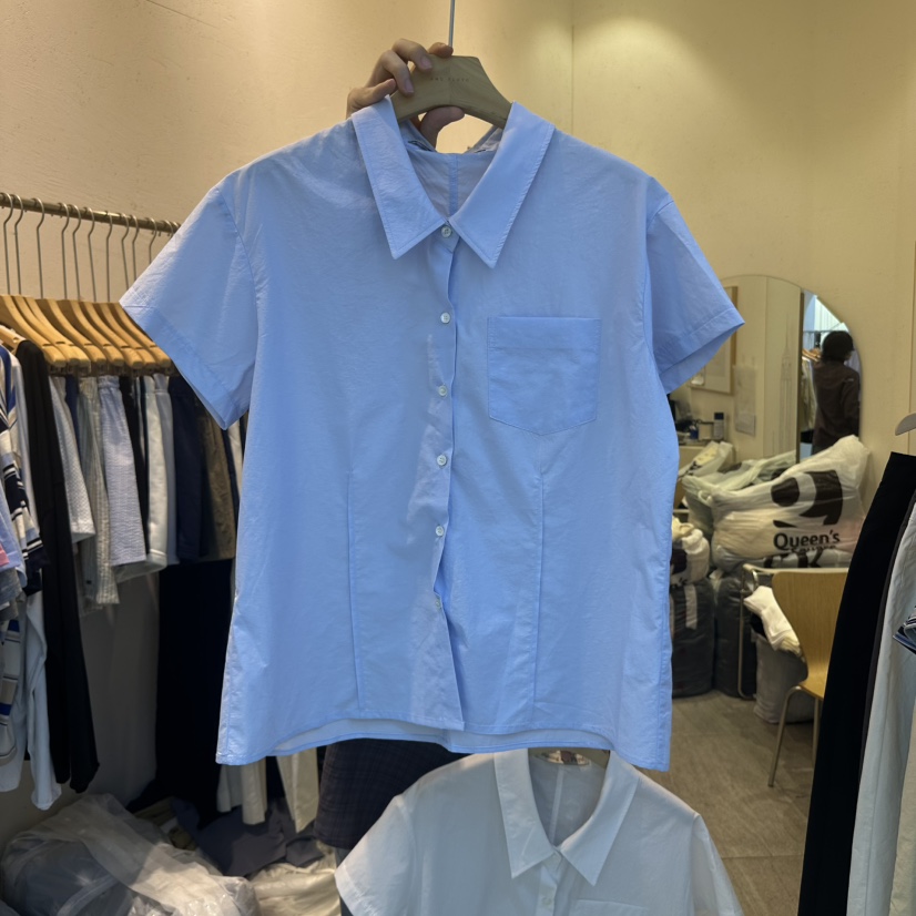 AND FLOYD直郵韓國代購㊣女裝新品時尚熱賣休閑襯衫蕾絲衫stunning and Floyd襯衫/蕾絲衫圖色2