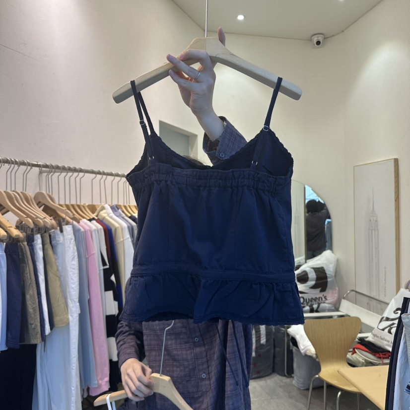 AND FLOYD韓國直郵㊣東大門實拍女裝新品25春夏休閑吊帶背心stunning and Floyd吊帶/背心