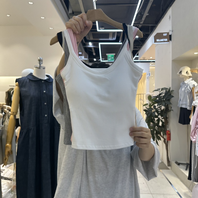 HIPTIQUE韓國直郵㊣東大門實拍女裝新款推薦時尚人氣吊帶背心HIPTIQUE吊帶/背心