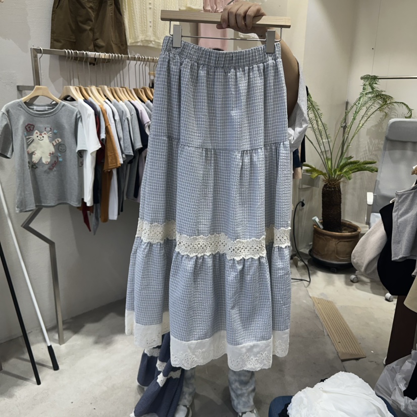 HIPTIQUE韓國㊣直郵東大門代購女裝新品時尚休閑25春夏長裙HIPTIQUE長裙
