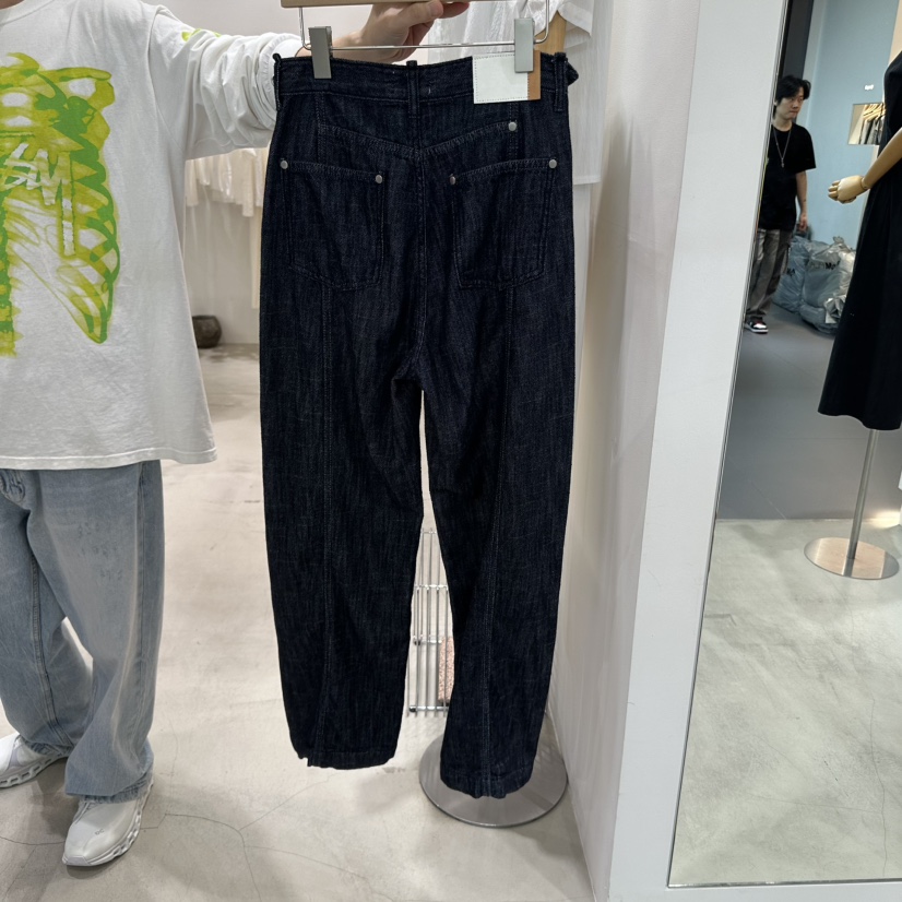 BINUS韓國直郵㊣女裝新品推薦25春夏人氣熱賣休閑時尚牛仔褲BINUS牛仔褲