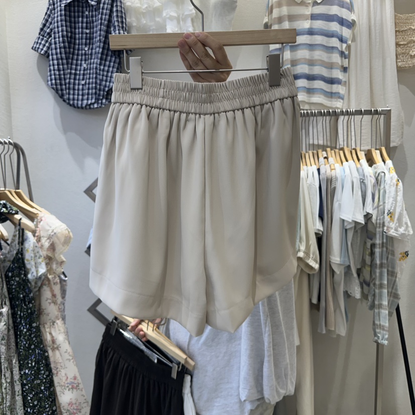 HIPTIQUE直郵韓國代購㊣女裝新品人氣休閑熱賣時尚短褲褶皺HIPTIQUE短褲
