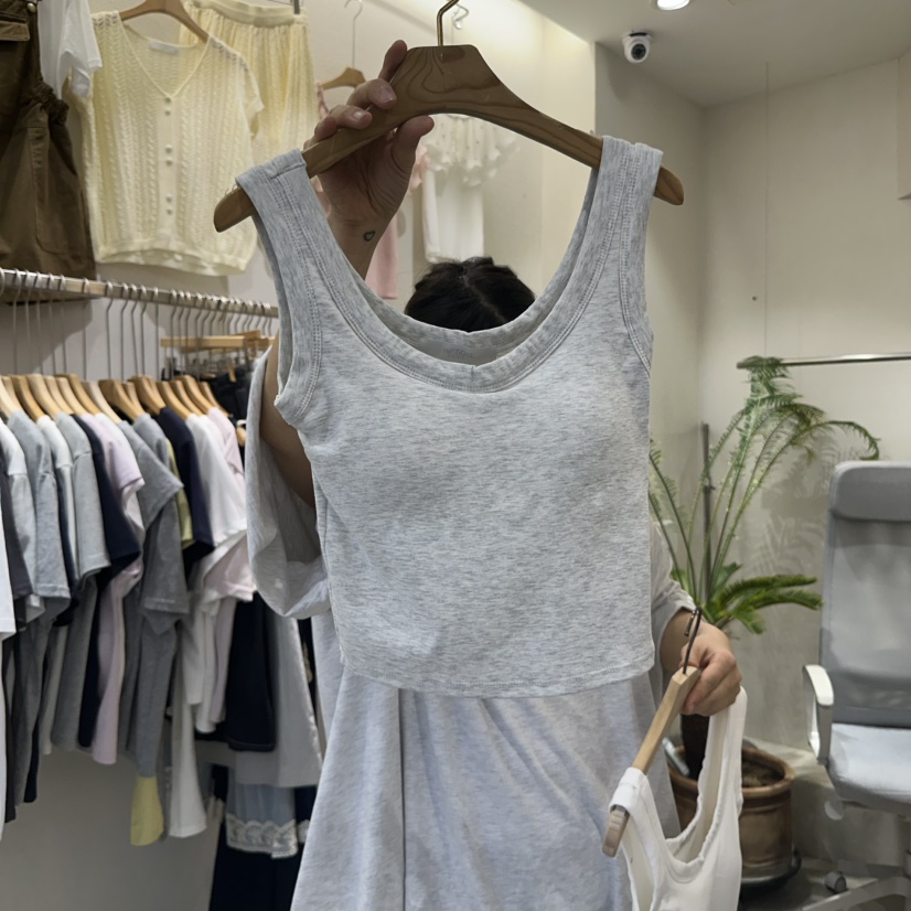 HIPTIQUE韓國㊣直郵東大門代購女裝新品人氣推薦25春夏吊帶背心HIPTIQUE吊帶/背心圖色2