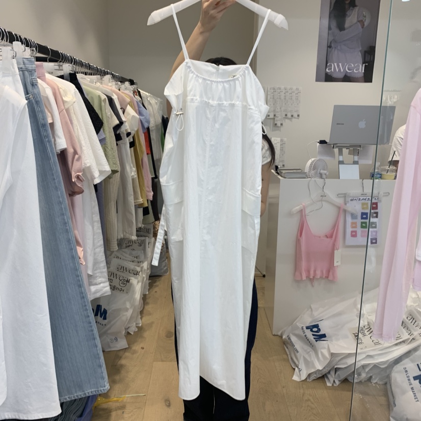 RUMIRU/AWEAR韓國直郵㊣女裝新款休閑人氣時尚25春夏連衣裙awear/RUMIRU連衣裙