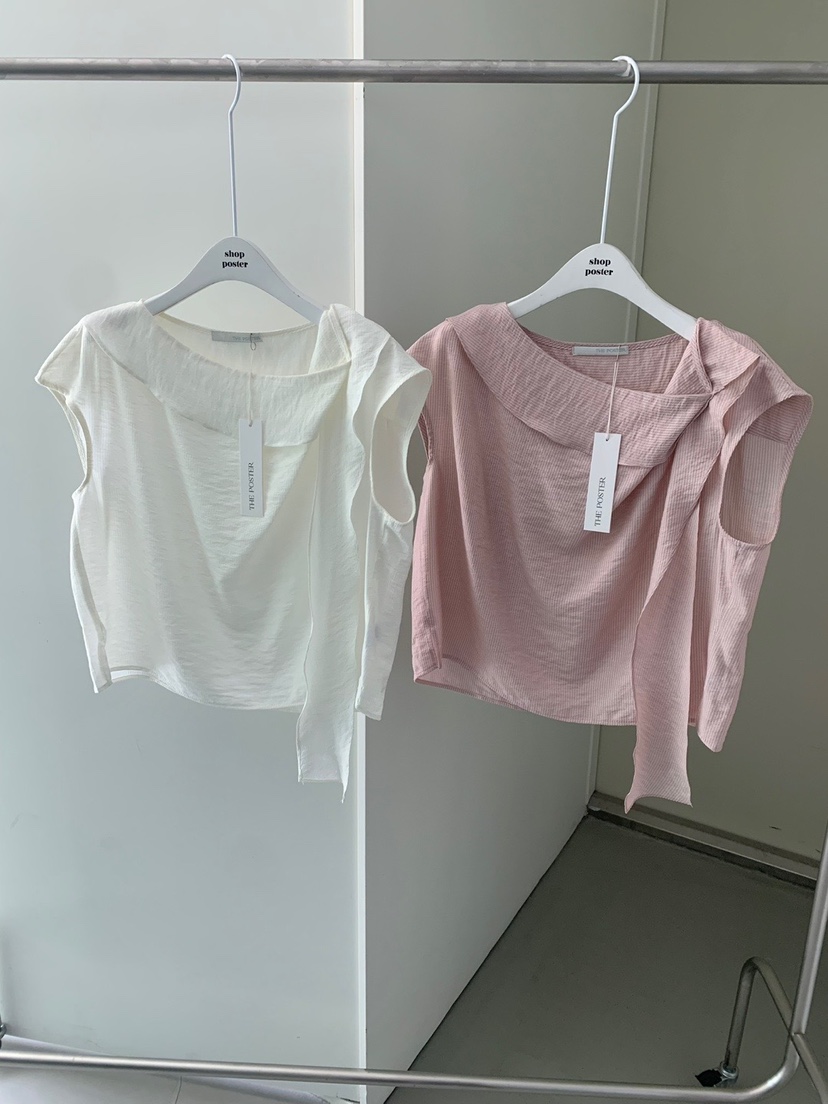 SHOP POSTER直郵韓國代購㊣女裝新款推薦熱賣休閑襯衫蕾絲衫SHOP_POSTER襯衫/蕾絲衫