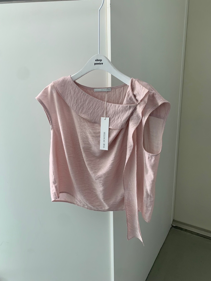 SHOP POSTER直郵韓國代購㊣女裝新款推薦熱賣休閑襯衫蕾絲衫SHOP_POSTER襯衫/蕾絲衫圖色2