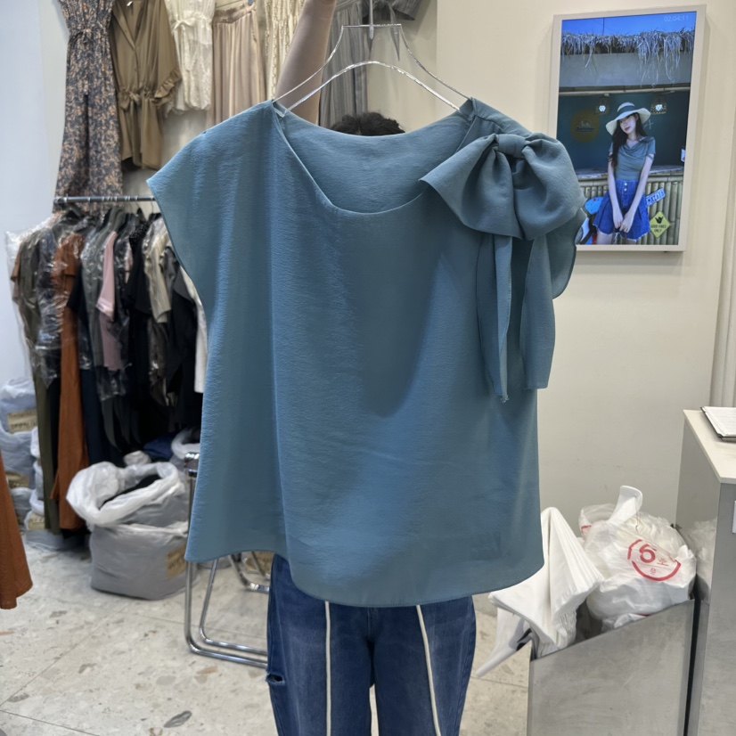 MARIGOLD直郵韓國代購㊣女裝新款時尚熱賣人氣休閑襯衫蕾絲衫MARIGOLD襯衫/蕾絲衫圖色2