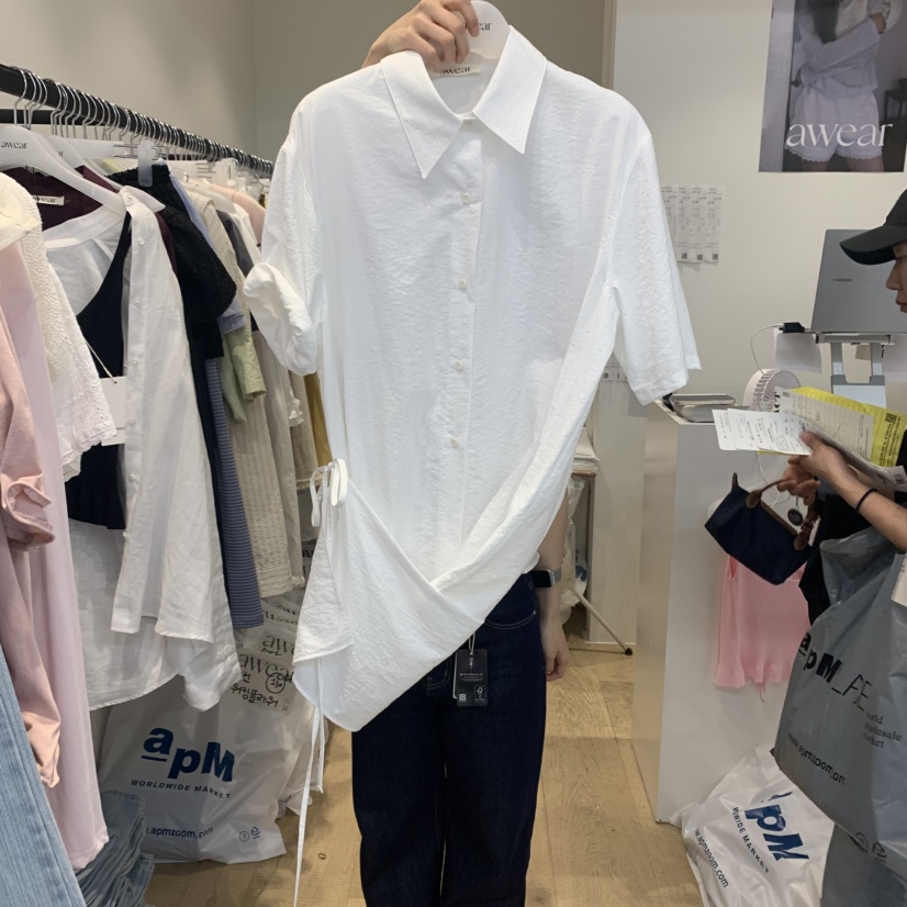 RUMIRU/AWEAR韓國直郵㊣東大門實拍女裝新款熱賣襯衫蕾絲衫awear/RUMIRU襯衫/蕾絲衫