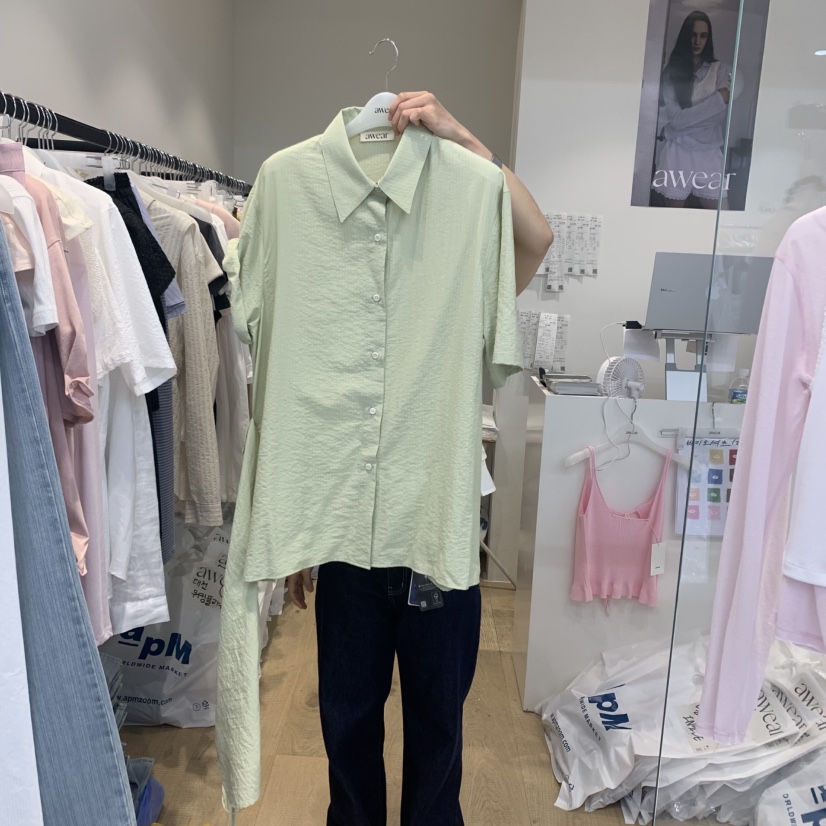 RUMIRU/AWEAR韓國直郵㊣東大門實拍女裝新款熱賣襯衫蕾絲衫awear/RUMIRU襯衫/蕾絲衫圖色2