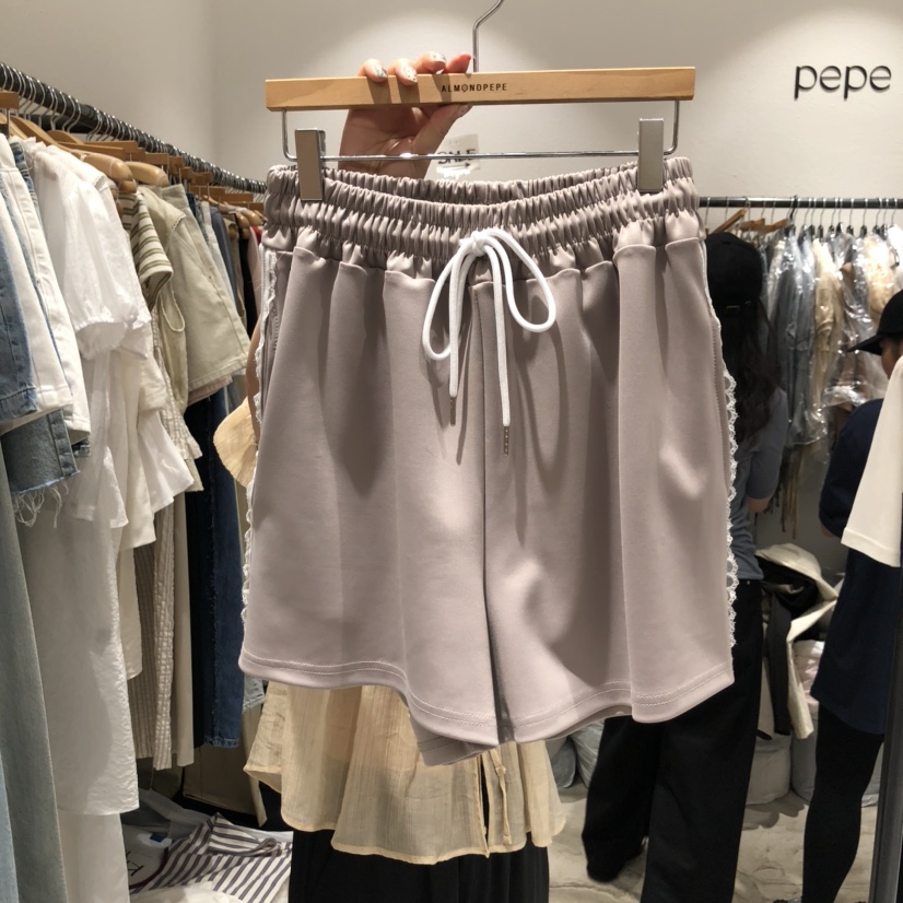 ALMOND PEPE韓國㊣直郵東大門代購女裝新款休閑熱賣時尚短褲ALMOND PEPE短褲