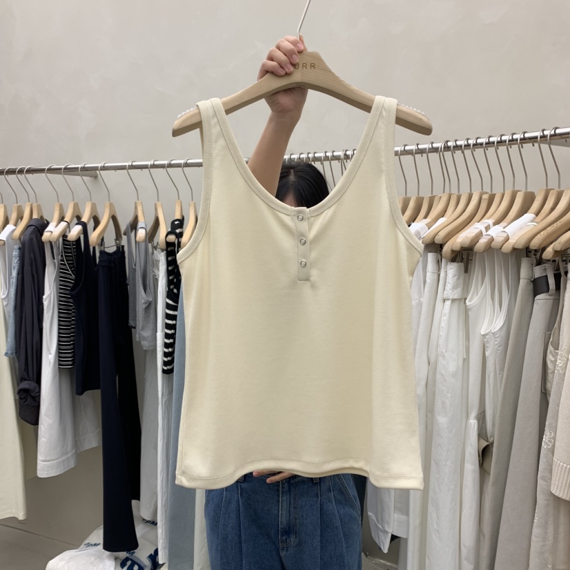 MURR直郵韓國代購㊣女裝新款人氣推薦25春夏休閑時尚吊帶背心MURR吊帶/背心圖色3