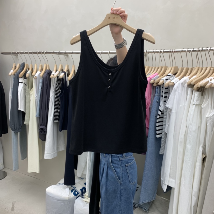 MURR直郵韓國代購㊣女裝新款人氣推薦25春夏休閑時尚吊帶背心MURR吊帶/背心圖色4