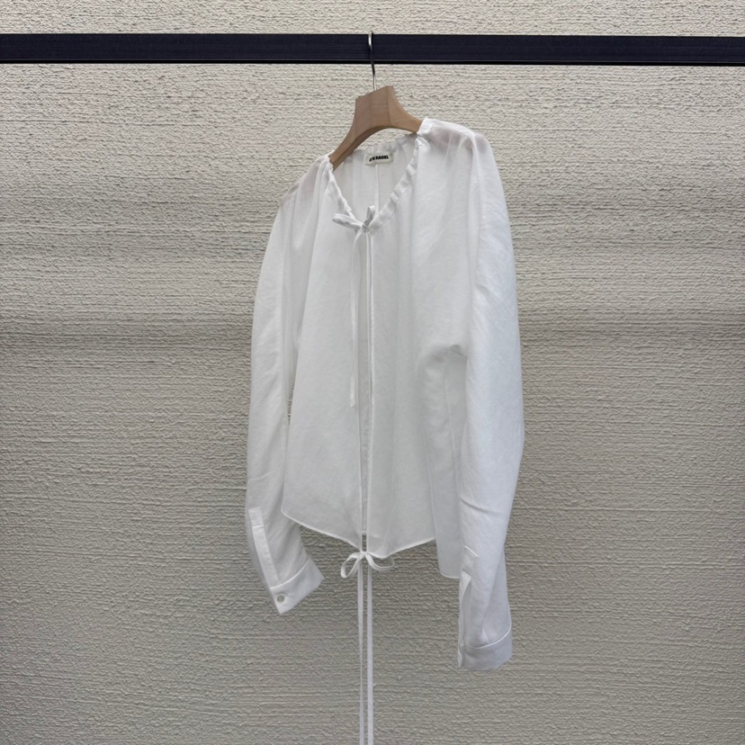 AT THE BAGEL韓國㊣直郵東大門代購女裝新品熱賣襯衫蕾絲衫AT THE BAGEL襯衫/蕾絲衫