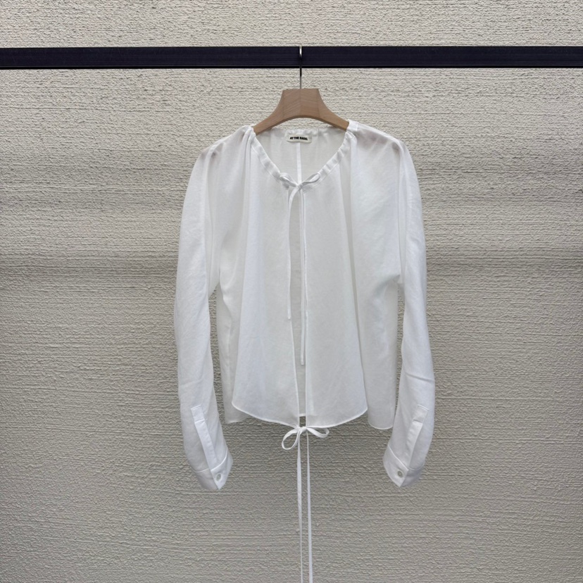 AT THE BAGEL韓國㊣直郵東大門代購女裝新品熱賣襯衫蕾絲衫AT THE BAGEL襯衫/蕾絲衫圖色1