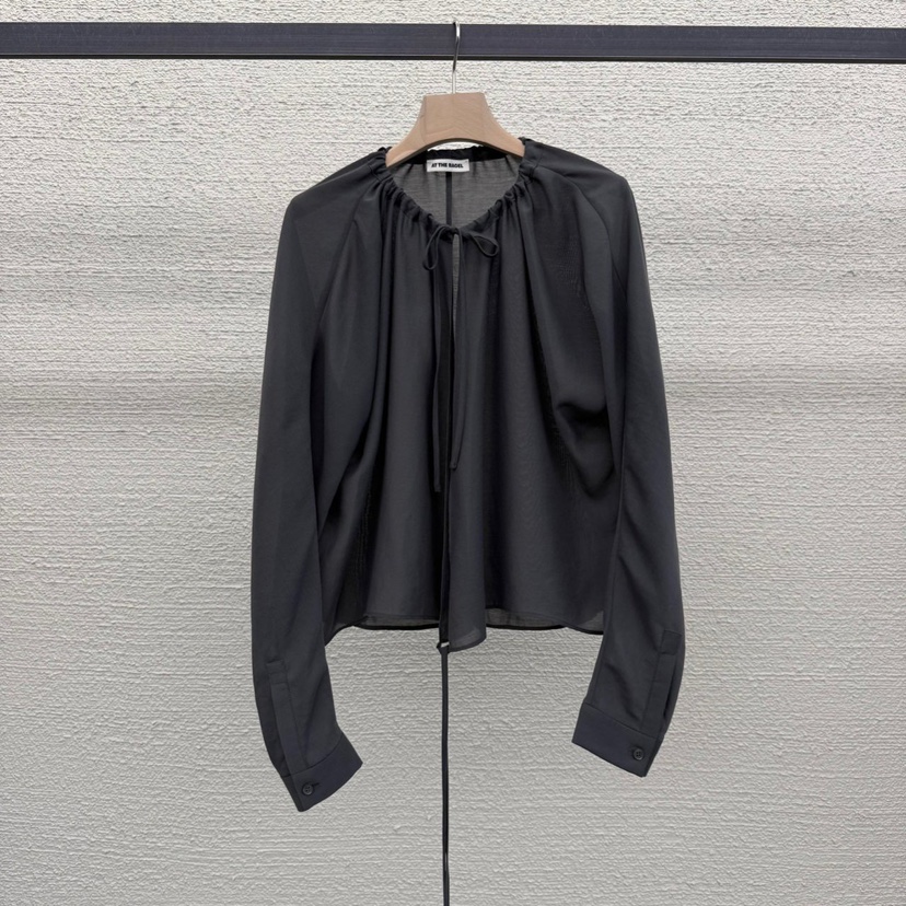 AT THE BAGEL韓國㊣直郵東大門代購女裝新品熱賣襯衫蕾絲衫AT THE BAGEL襯衫/蕾絲衫圖色2