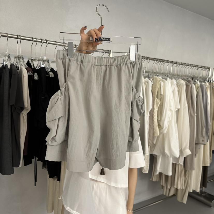 DOUBLE STANDARD/LE SMOKING/MAISONSTAFF直郵韓國代購㊣女裝新品休閑短褲MAISONSTAFF短褲