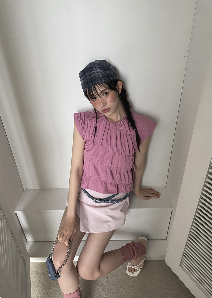 CLODE直郵韓國代購㊣女裝新品人氣休閑推薦熱賣25春夏襯衫蕾絲衫CLODE襯衫/蕾絲衫