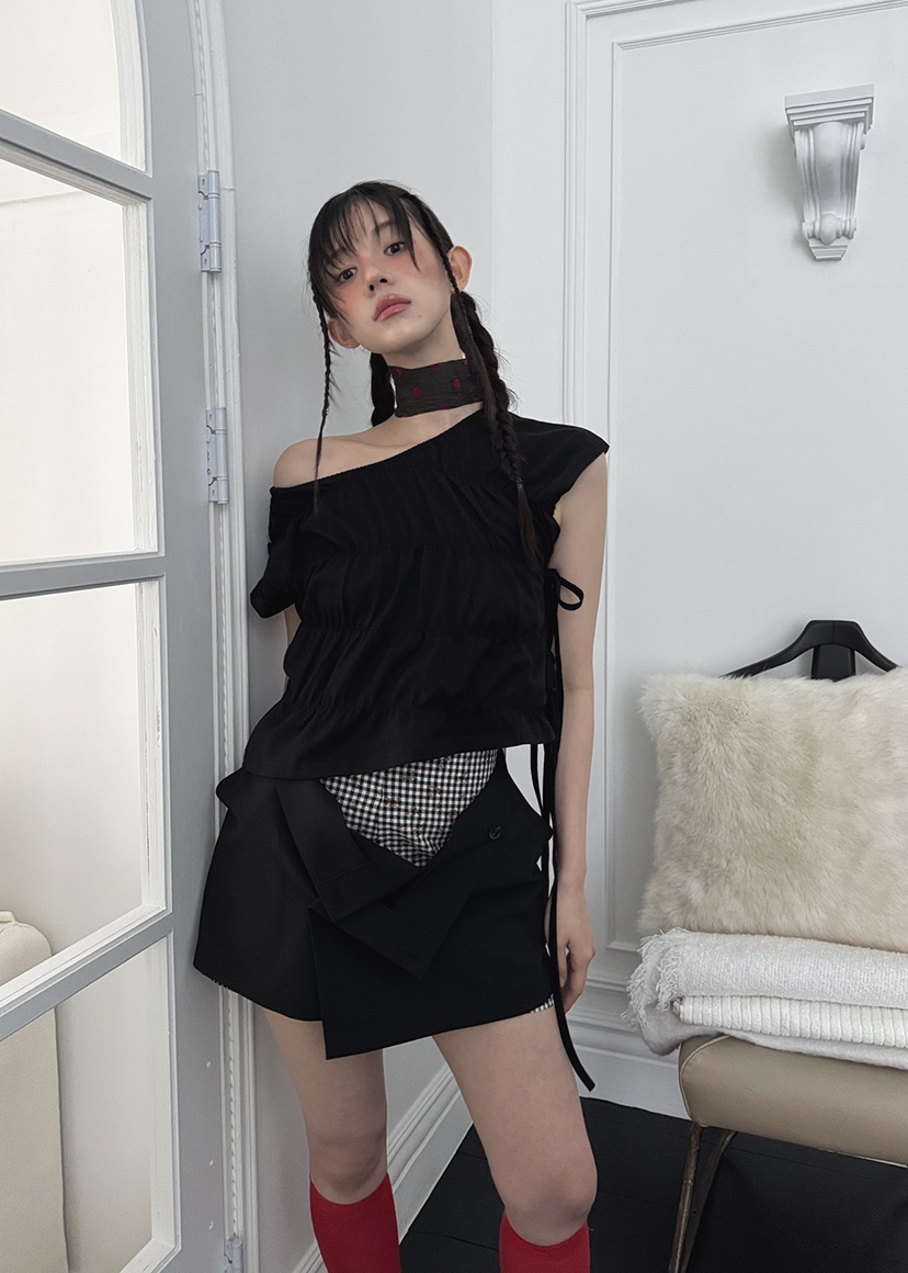 CLODE直郵韓國代購㊣女裝新品人氣休閑推薦熱賣25春夏襯衫蕾絲衫CLODE襯衫/蕾絲衫