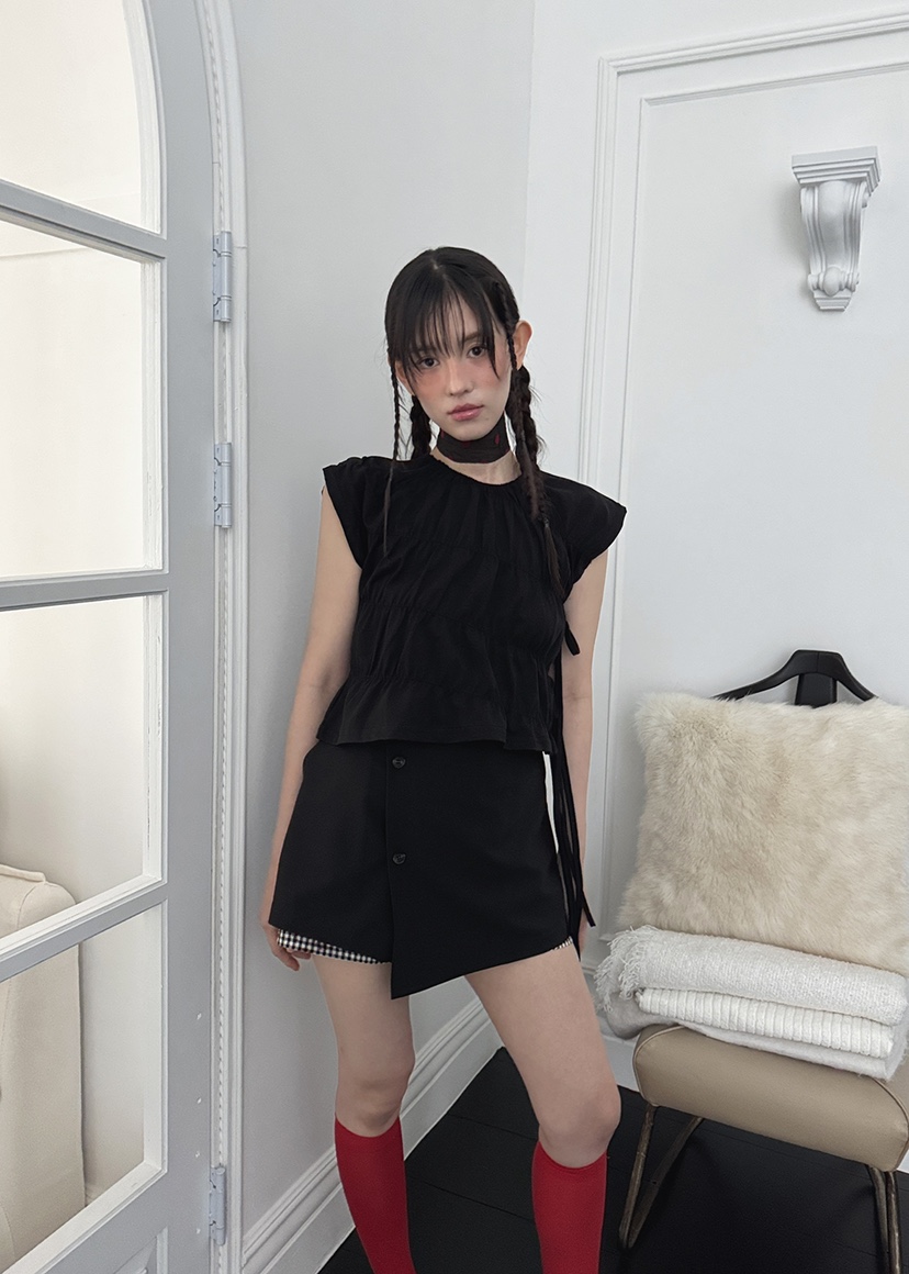 CLODE直郵韓國代購㊣女裝新品人氣休閑推薦熱賣25春夏襯衫蕾絲衫CLODE襯衫/蕾絲衫