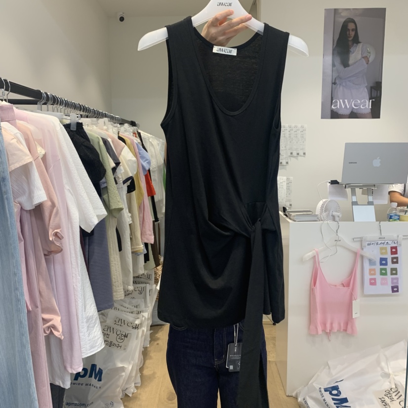 RUMIRU/AWEAR韓國直郵㊣女裝新品25春夏時尚熱賣休閑吊帶背心awear/RUMIRU吊帶/背心圖色2