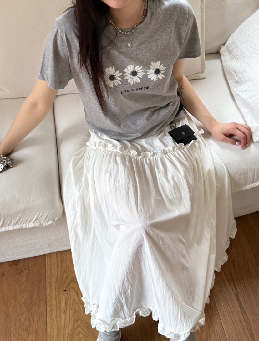 SPECIAL韓國直郵㊣女裝新款25春夏時尚熱賣人氣推薦休閑長裙SPECIAL長裙