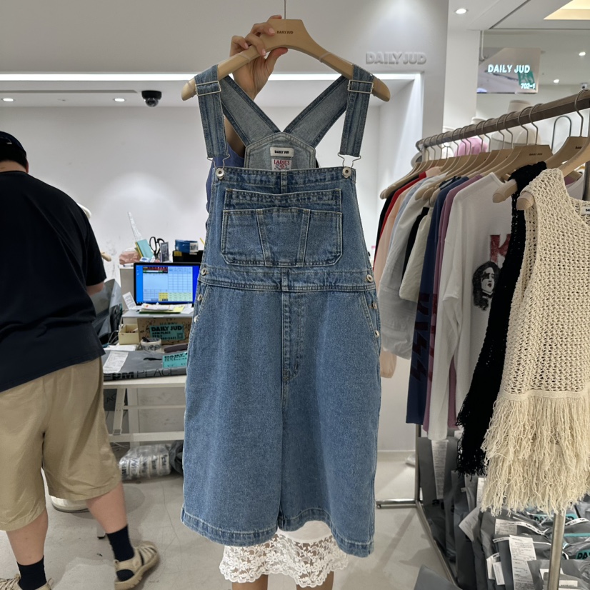 DAILYJUD韓國㊣直郵東大門代購女裝新品休閑25春夏人氣連體褲DAILY JUD連體褲