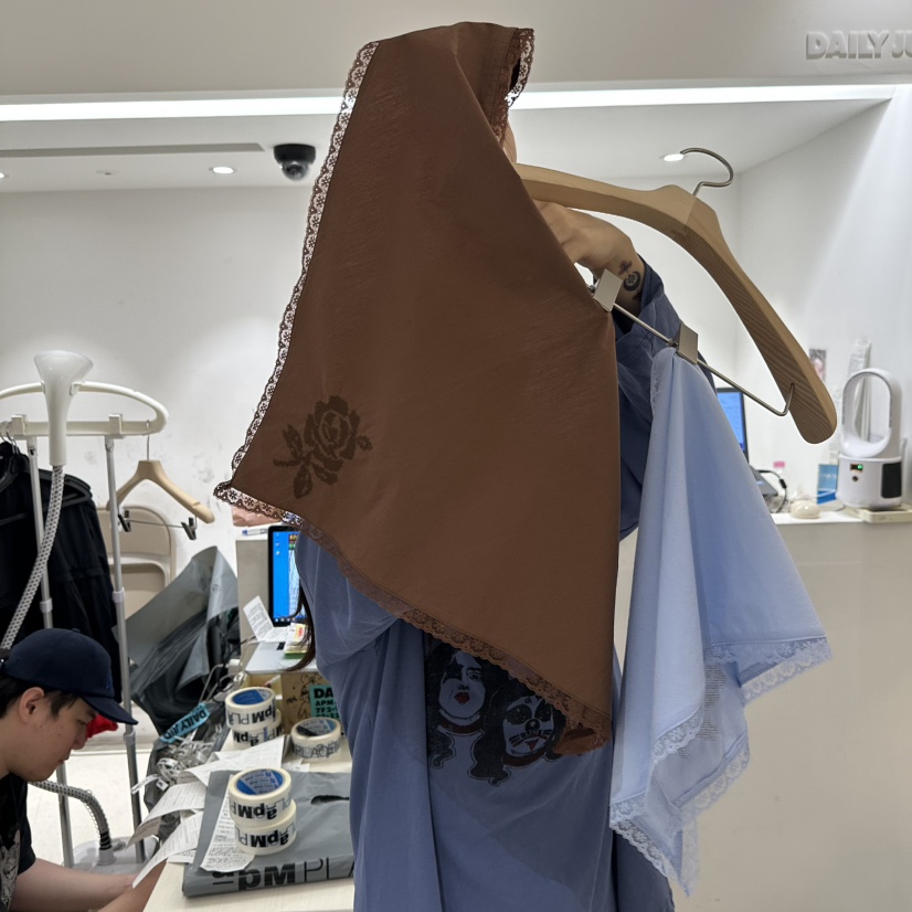 DAILYJUD韓國㊣直郵東大門代購女裝新款休閑推薦人氣圍巾披肩DAILY JUD圍巾/披肩圖色3