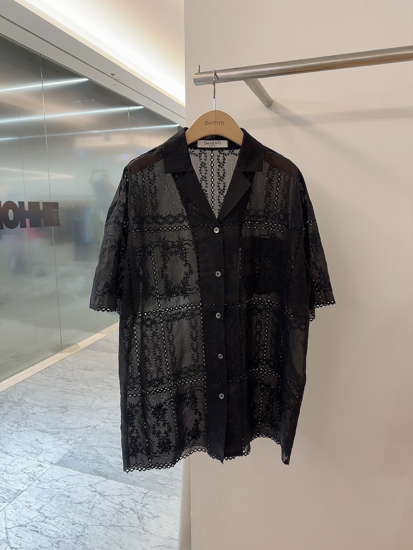 DE VENTI韓國㊣直郵東大門代購女裝新品推薦熱賣襯衫蕾絲衫DE VENTI襯衫/蕾絲衫圖色2