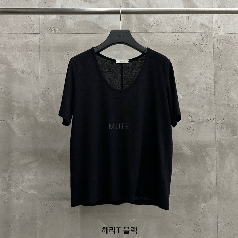 MUTE-P韓國直郵㊣女裝新款推薦25春夏時尚人氣熱賣休閑T恤MUTET恤圖色3