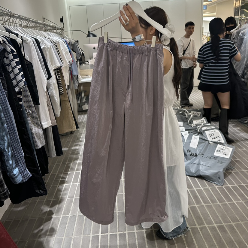 VIVE韓國直郵㊣東大門實拍女裝新品人氣25春夏推薦時尚休閑褲VIVE休閑褲