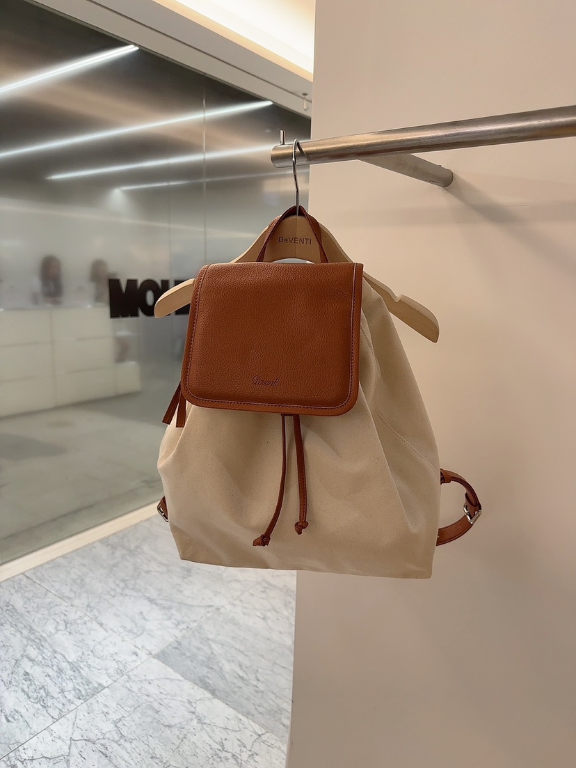 DE VENTI韓國直郵㊣東大門實拍女裝新品人氣休閑25春夏雙肩背包DE VENTI雙肩背包圖色2