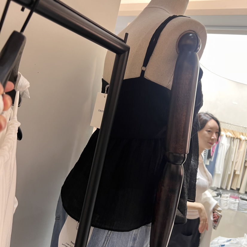 OBJET韓國直郵㊣東大門實拍女裝新款推薦25春夏吊帶背心緊身love us u/OBJET吊帶/背心