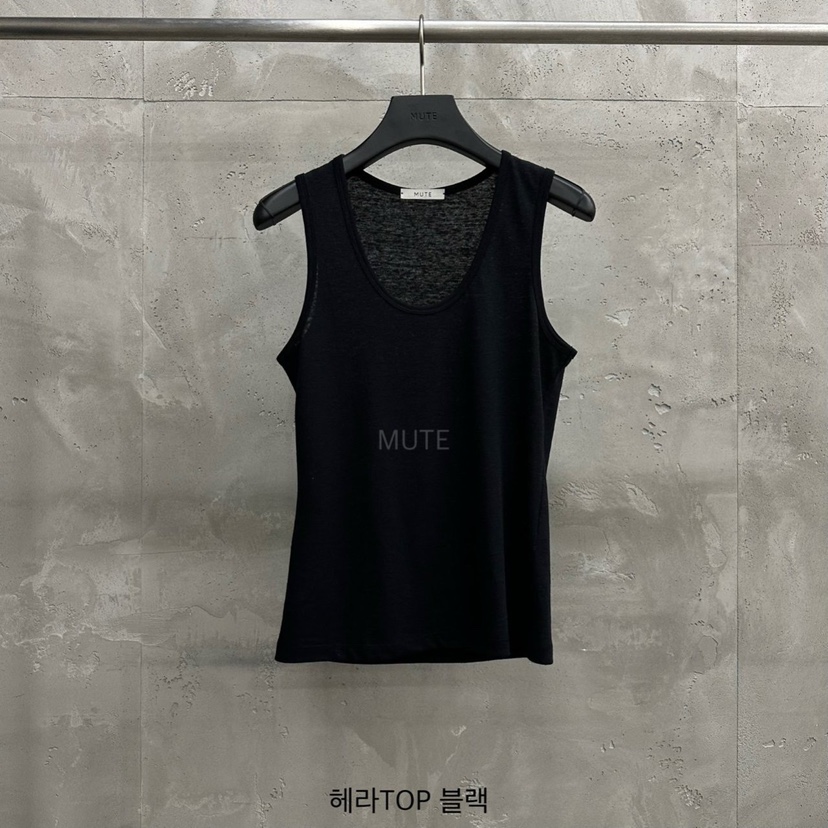 MUTE-P韓國直郵㊣東大門實拍女裝新品休閑25春夏推薦吊帶背心MUTE吊帶/背心圖色3