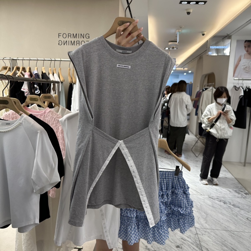 FORMING-P韓國㊣直郵東大門代購女裝新款休閑吊帶背心雙層FORMING吊帶/背心圖色3