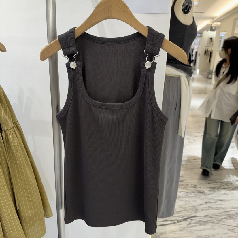 ALICE N GIA/PLAT韓國直郵㊣東大門實拍女裝新品25春夏吊帶背心Platseoul/ALICE N GIA吊帶/背心圖色2