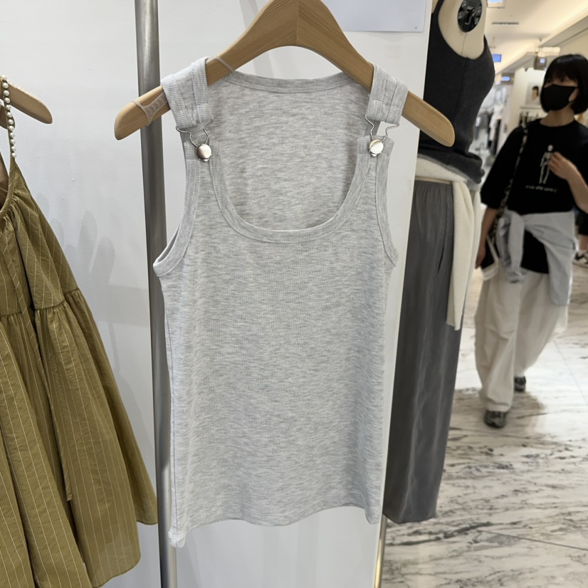 ALICE N GIA/PLAT韓國直郵㊣東大門實拍女裝新品25春夏吊帶背心Platseoul/ALICE N GIA吊帶/背心圖色3
