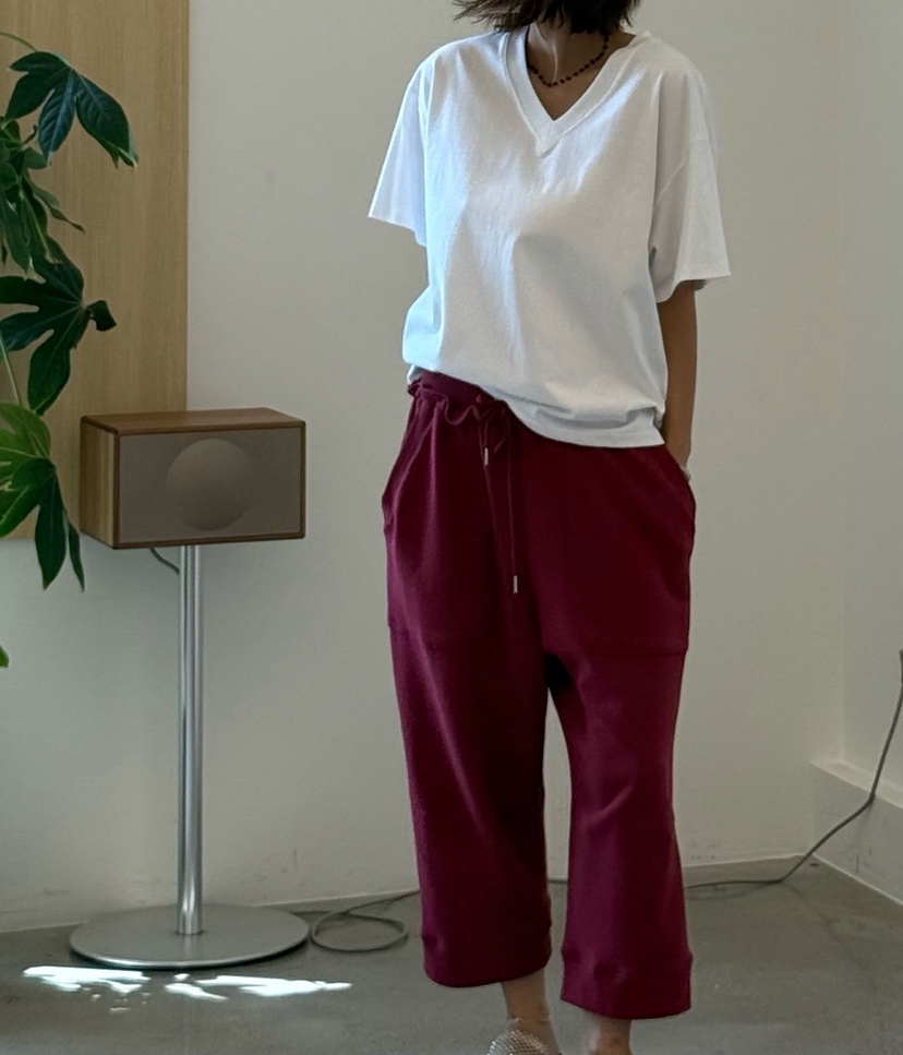 PARIS MATCH韓國㊣直郵東大門代購女裝新款熱賣25春夏T恤V領PARIS MATCHT恤圖色4