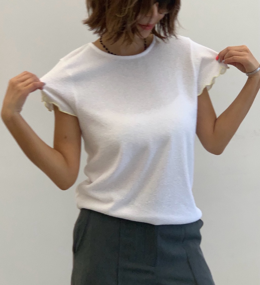 PARIS MATCH韓國㊣直郵東大門代購女裝新款25春夏人氣時尚T恤PARIS MATCHT恤圖色2