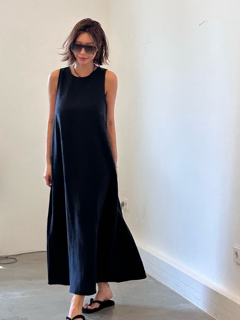 PARIS MATCH韓國直郵㊣女裝新品25春夏人氣時尚休閑連衣裙PARIS MATCH連衣裙圖色2