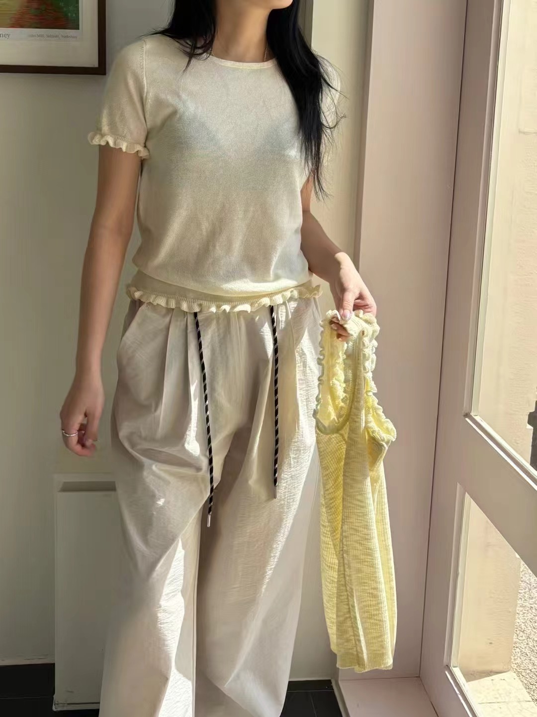 BRILLIANT韓國直郵女士新品職業熱賣真品人氣休閑25春夏針織衫BRILLIANT針織衫