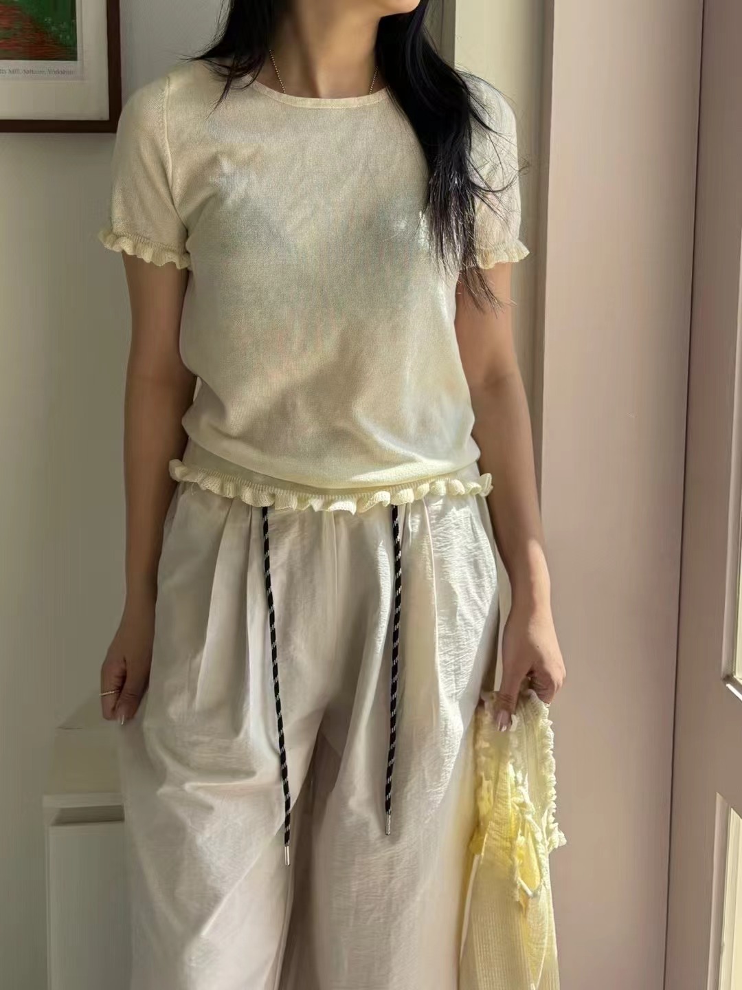 BRILLIANT韓國直郵女士新品職業熱賣真品人氣休閑25春夏針織衫BRILLIANT針織衫