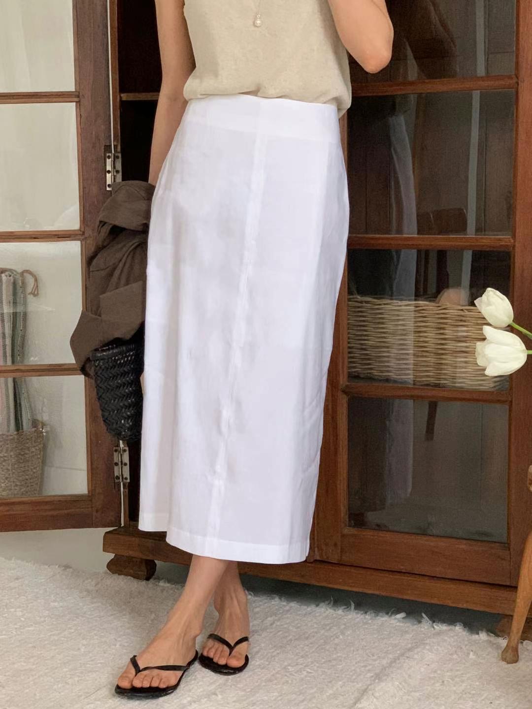 IVORY東大門代購女士新款休閑時尚熱賣人氣職業推薦25春夏長裙IVORY長裙