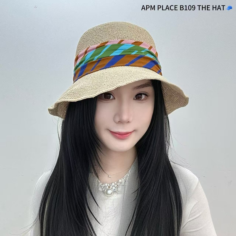 THE HAT-P韓國直郵女裝新品25春夏熱賣推薦休閑帽子漁夫帽THE HAT帽子圖色1